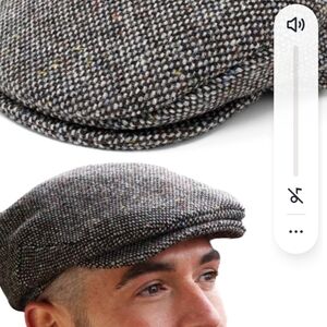 Men's Tweed Flat Cap